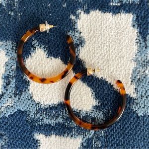 Baublebar Leia Resin Hoop Earrings